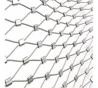 Stainless Steel Rope Net for Stair Protection | Garden & Kindergarten Safety Netting(0.8x2m)