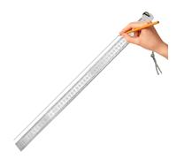 Stainless Steel Ruler 21.6 Inch Measuring Tool Straight Edge Drawing Ruler for Engineering Drawing Drafting Crafting Home School Lightweight and Portable Design Enables