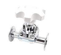 Stainless Steel Sanitary Tri Clamp Diaphragm Valve, SS316L, 1.5 Inch
