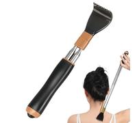 Stainless Steel Scratcher | Portable Back Tool | Travel Back Massager | Extendable Scratcher Stick | Easy Back Relief | Handheld Back Massager | Durable Scratch Tool for Adults, Seniors, Teens, Men
