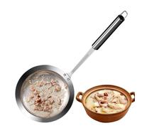 Stainless Steel Sieve - Healthier Cooking, Fat Skimmer Spoon, Metal Sieve Stainless Steel | Multi-functional Mesh Strainers, Metal Siieve, Kitchen Gadgets for Cooking Frying Straining