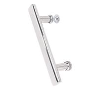 Stainless Steel Sliding Door Pull for Barn Doors (202) | Base ispessita, impugnatura ergonomica, accessori per doccia in vetro per cucine e bagni