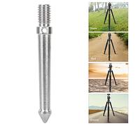 Stainless Steel Spike Mount Portable for Tripod Monopod 3/8 Inch Screw