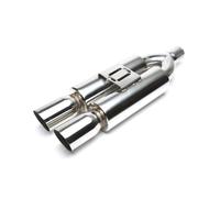 Stainless steel sport rear universal muffler