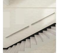 Stainless Steel Stair Handrail Railing Elderly Home Wall Mount Complete Kit Kindergarten Guardrail Corridor Support Rod Outdoor Steps Banister(17ft)