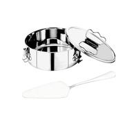 Stainless Steel Steamer - Non Stick Food Steamer, Steam Pot with Lid, Kitchenware Feature, Stainless Cookware, Cooking Steamers for Vegetables Dumplings Sauce Oatmeal Home Kitchen Camping Travel