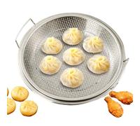 Stainless Steel Steamer, Proof Kitchen Basket, Expandable Vegetable Steamer with Foldable Handles, Multi-Purpose Food Cooker, Home Tool for Meat and Vegetable, Meal Prep Basket