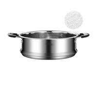 Stainless Steel Steamer, Vegetable Steam Pot with Drawer Design, 7.87inches, Durevole Kitchen Cookware for Home Meals, Soup, Desserts, Rossaggio, Seafood, Eggs, Buns, Pastries