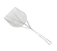 Stainless Steel Strainer Spoon Kitchen Utensils Heavy Duty Oil Skimmer Slotted Spoon with Ergonomic Handle for Frying Cooking Filtering 304 Grade Restaurant Quality (Grande 35,83x15,75 pollici)