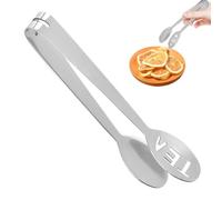 Stainless Steel Tea Bag Squeezer - Ergonomic Tea Bag Strainer Clip