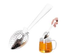 Stainless Steel Tea Infuser - Ball Mesh Strainer, Long Handle Steeper Tool | Loose Leaf Diffuser For Mug, Cup, Pot Brewing, Filter Fine Holes For Home Kitchen Travel Beverage Accessories