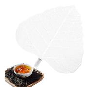 Stainless Steel Tea Strainer - 4,57 x 4,09in Leaaf Steeper, filtro per bevande, creativeKung Fu Cup Accessory Brewing Solution | Multipurpose Reusable Maple Bodhi Cover per Coffee Mugs Tumblers