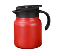 Stainless Steel Teapot - 1L Insulated Carafe, Vacuum Coffee Pitcher, Intelligent Temperature Display, Thermal Beverage Pot | Home Office Usage, Tea Coffee Serving, Heat Retention Solution, Extended