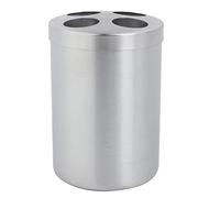 Stainless Steel Toothbrush Holder | 4 Slots Organizer for Bathroom Countertop/Vanity/Sink | Rustproof & Modern Design with 300ml Capacity