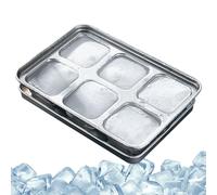 Stainless steel tray - cocktail trays | Rustproof reusable cubes maker | Practical kitchen tool | Suitable for household, baby food, restaurant, drinks bar