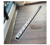 Stainless Steel Trench Drain with Grate | 1-4” Wide | 1 TON Load Capacity | Outdoor/Indoor Water Diverter | Patio, Balcony, Driveway, Yard | 100cm Length | Rust-Resistant & Durable(10x4cm(4x1 3/5in))
