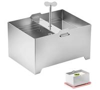 Stainless Steel Vegan Tofu Press, 304 Steel Tofu Maker con vassoio antigoccia, rimozione rapida dell'acqua per Firm & Extra Firm Tofu, senza BPA, lavabile in lavastoviglie