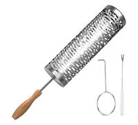 Stainless Steel Veggie Grill Basket - Durable BBQ Tool for Easy Outdoor Cooking | Nonstick Basket for Healthy Vegetables, Perfect for Barbecue, Camping & Grilling, Great Gift for Dad & Men