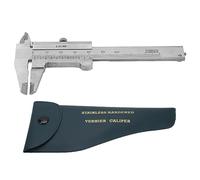 Stainless Steel Vernier Caliper, High Accuracy Measuring Tool, 0-50mm Mini Caliper with Dual Scale Metric and Imperial, Four - in - One Functionality for Jewelry Coins Watch Repair
