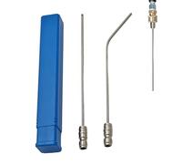 Stainless Steel Washer Nozzle, Needle Pressure Tip Set, Portable Fixture with Sturdy Build, Cleaning Supply with Lightweight Design, 1.96x1.96x10.23in Spray Utility, Tool Accessory for Home Vehicle