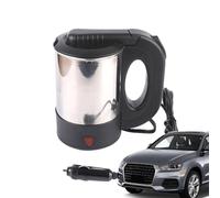 Stainless Steel Water Heater - Electric Travel Kettle, 500 ml Electric Kettle For Truck |12 V/24 V Automatic Shut Off Car Coffee Mug For Tea Coffee Making