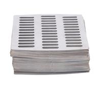 Stainless Steel Weep Hole Covers 40PCS | 2.75 Inch Brick Vent Covers Deter Rats/Wasps/Debris | Customizable Drain Hole Covers for Home & Wall Defense