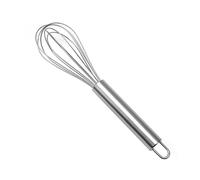 Stainless Steel Whisk Small Kitchen Tool | Easy to-use Beater Mixer | Efficient Whisks Beating, Mixing, Stirring | Durevole, Saves Energy, Ideal For Home Cooking, Baking & Food Prep