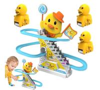 Stair Climbing Ducks Slide Escalator Educational Puzzle Assembly
