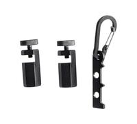 Stair Gauges For Framing Square | Measuring Saw Guide | Hexagonal Stair Tool Jig | Tall Sta-ir Gauges For Framing Square With Holder And Carabiner-Carpenter Carpentry Installation Fence