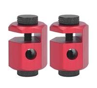 Stair Gauges In Lega di Alluminio, Misuratori per Segnare Scale e Travi, Dimensioni Allungate per Linee di Taglio Precise - Alta Precisione, Multiuso per Tagli Ripetitivi, Adatti (Rossa)