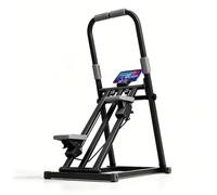 Stair Master compatto e pieghevole, stepper cardio domestico for piccoli spazi(Black Std w/Cnt)