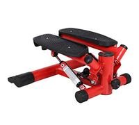 Stair Stepper, Mini Air Climber Twist Stair Stepper per Macchina per Esercizi con Fascia di Resistenza E Display per Uff