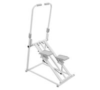 Stair Stepper per casa, macchina da arrampicata verticale, verticale Climber, cyclette pieghevole, manubrio e pedali regolabili, per allenamento completo (bianco)
