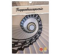 Staircase poetry - architecture on the rise (Wall Calendar 2027 DIN A4 portrait)