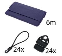 Stairville Molton Set Blue 6x3m