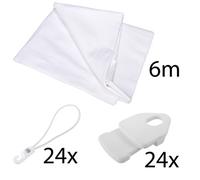 Stairville Molton Set White 6x3m