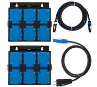 Stairville PCD-6 Power Distributor Bundle