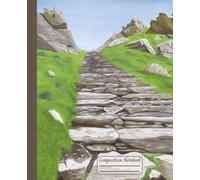 Stairway to Heaven College Ruled Composition Notebook: Illustration of Stone Steps of Skellig Michael, Ireland