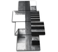 Stairwell Architecture Concrete Urban MULTI TELA parete arte foto stampa