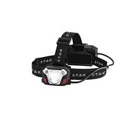 STAK BY VELAMP CAESAR: Lampada da testa ricaricabile 10W, 1200 lumen, con riflettore