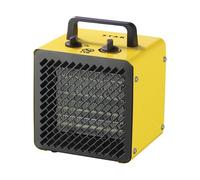 Stak Generatore d’Aria Calda Ceramica con Ventola - Potenza 2kW - Riscaldamento Rapido, Design Compatto, Termostato di Sicurezza - Ideale per Cantieri ed Ambienti Temporanei