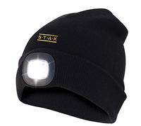 Stak ORTHUS, Beretto LED Unisex Adulto, Nero, Taglia Unica