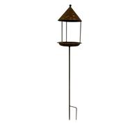 Stake Bird Feeder - Vintage Food Feeding Tray And Resting Perch