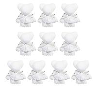 Stakee Asciugamani a Mano in Microfibra 10pcs Asciugamano a Forma di Orso Asciugamano a Mano Antico per Bagno per Bagno Cucina