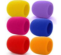 Stakee Coprine Del Parabrezza Microfono Coperte Di Schiuma Microfono 6 Pcs Per Protezione Microfono Microfono Per Microfoni