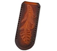 Stakee Fodero per Coltello, Fondina in Pelle per Coltello, Custodia per Coltello Dritto, Coprilama per Coltello, Borsa Porta Coltello per Caccia, Tempo Libero E Cucina