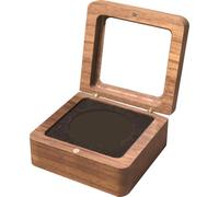 Stakee Scatola Espositiva per Monete in Legno di Noce, Scatola Regalo per Monete Commemorative, Scatola Regalo per Monete Antiche, Scatola Regalo per Collezione di Monete Antiche