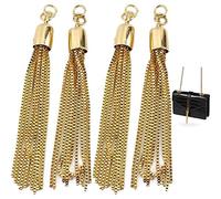 Stakee Tascia a Ciondolo 4pcs a Catena Fascino Del Fascino Del Fascino Del Fascino Di Grandi Dimensioni Pendente Per Accessori Per Borse