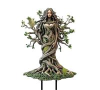Stakes Decorativi Da Giardino | Picchetti 2D in Acrilico con Fate per Vasi Fioriti,Facili Da Installare Decorazioni Per Prato, Terrazza, Soggiorno E Percorsi