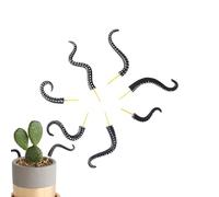 Stakes, Octopus Tentational Decorative Stakes, 7 pezzi supporto Climbing Sticks, Feature, Durable Weather Resistant Design, Ideal for Lawn Yard, 17,5 x 4,5 x 1 cm